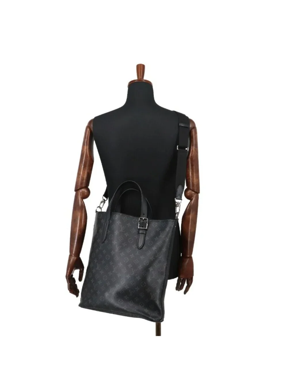 Louis Vuitton Monogram Eclipse Apollo 2-Way Tote Shoulder